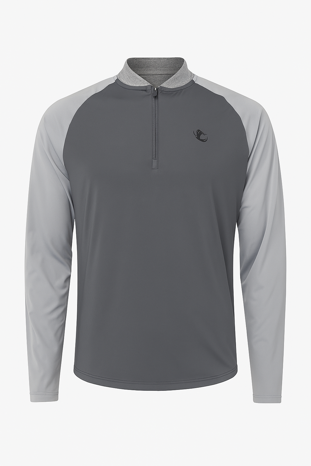 Dark Grey/ Grey 1/4 Zip