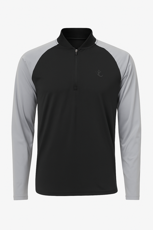 Black/Grey 1/4 Zip