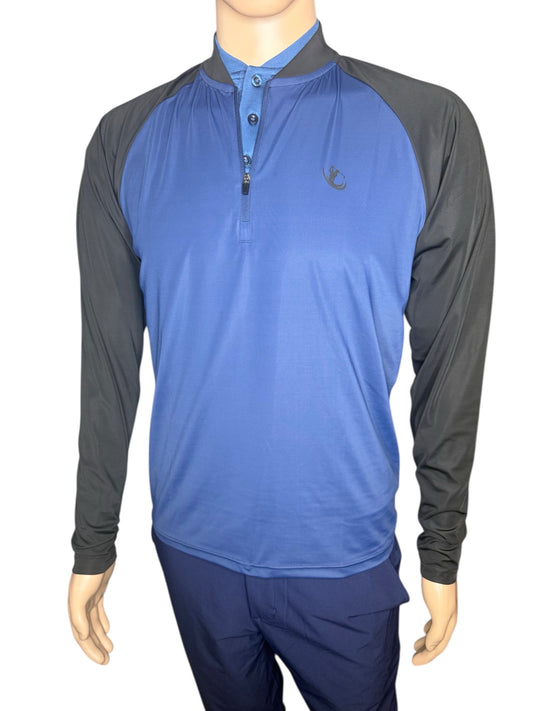 Navy/Black 1/4 Zip